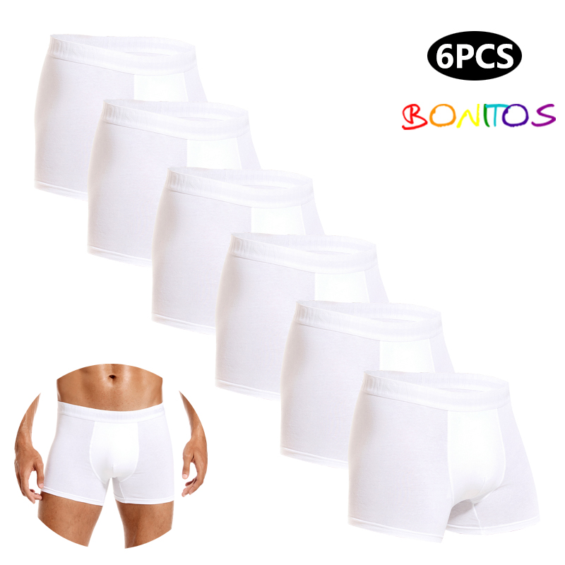 6 Stuks Witte Mannen Slipje Ka - Boxer Shorts Modal recensie en prijs