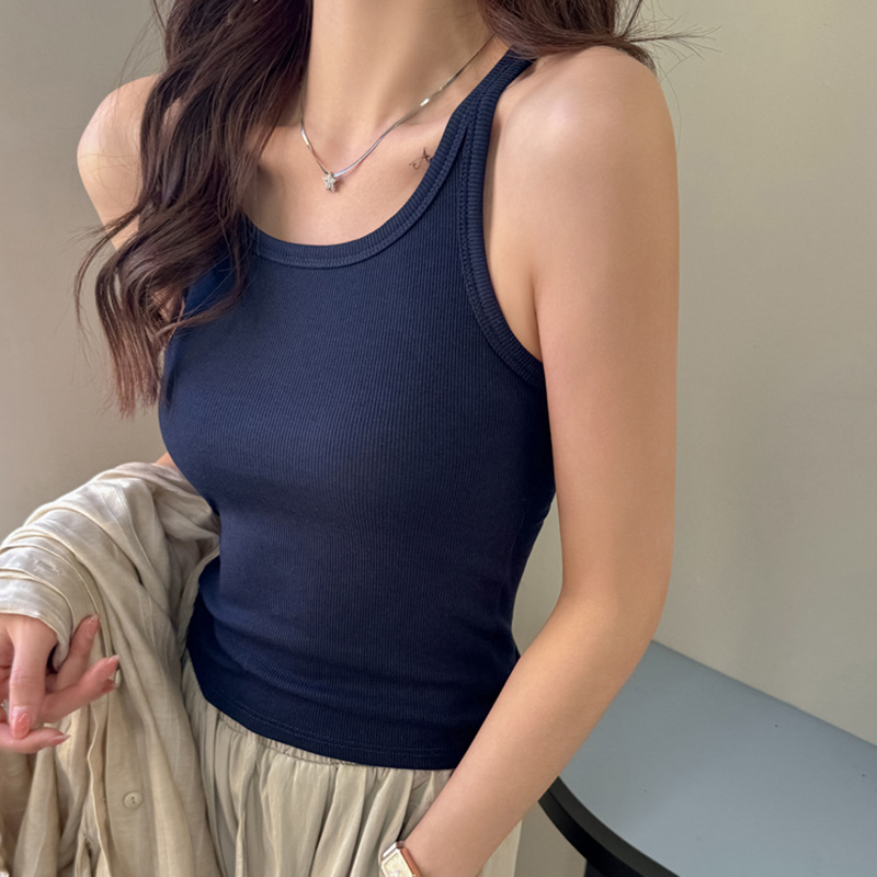 Basic geribbeld gebreid tankto - Tank Top Ribbed recensie en prijs
