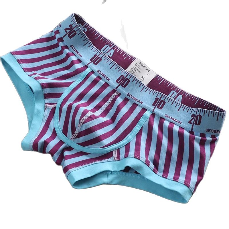 Nieuwe gestreepte boxershorts  - Trunk Breathable Men recensie en prijs