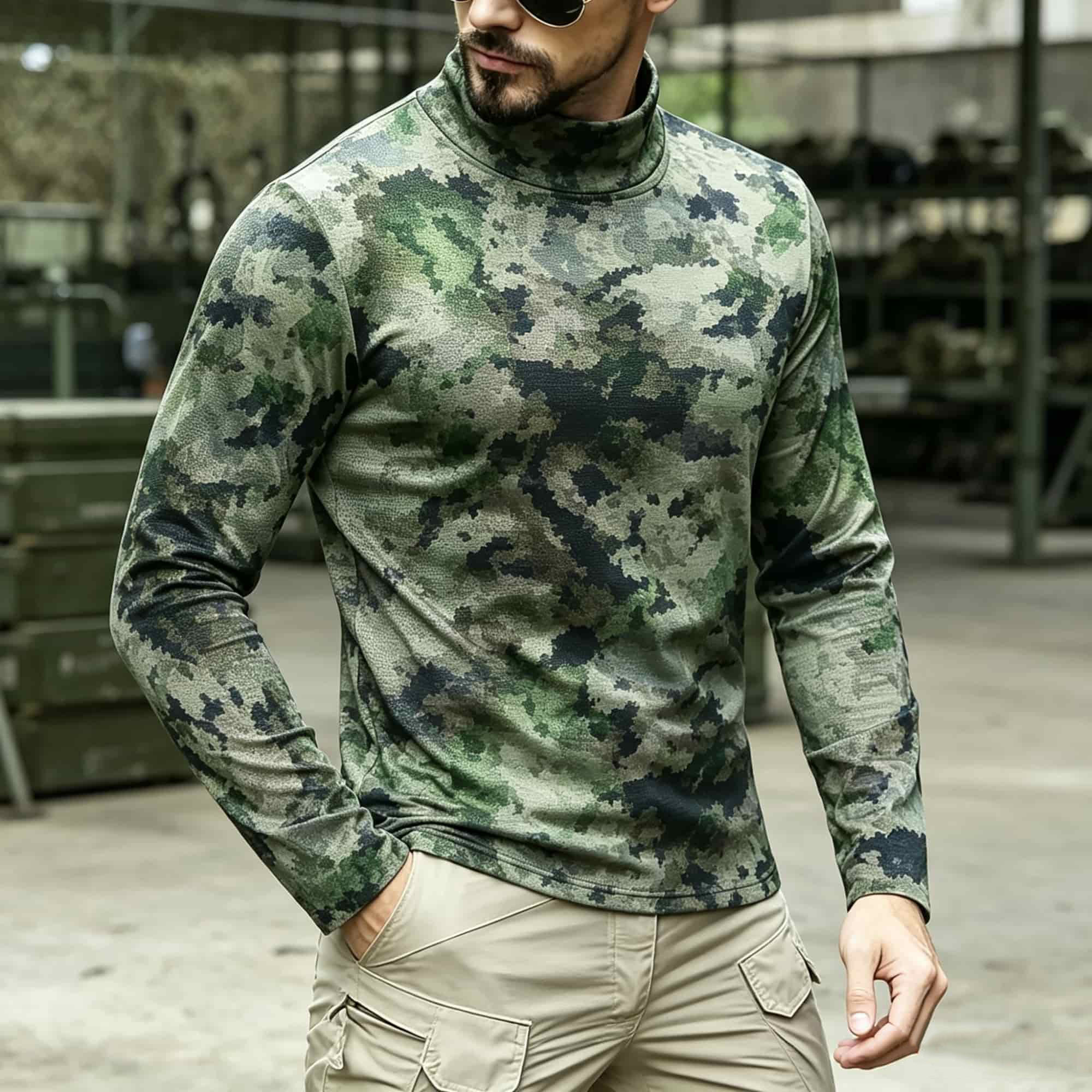 Tactisch camouflageprint shirt - Base Layer Top recensie en prijs